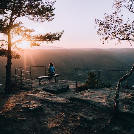 Penzion U Vyhlídky Chřibská Exterior foto