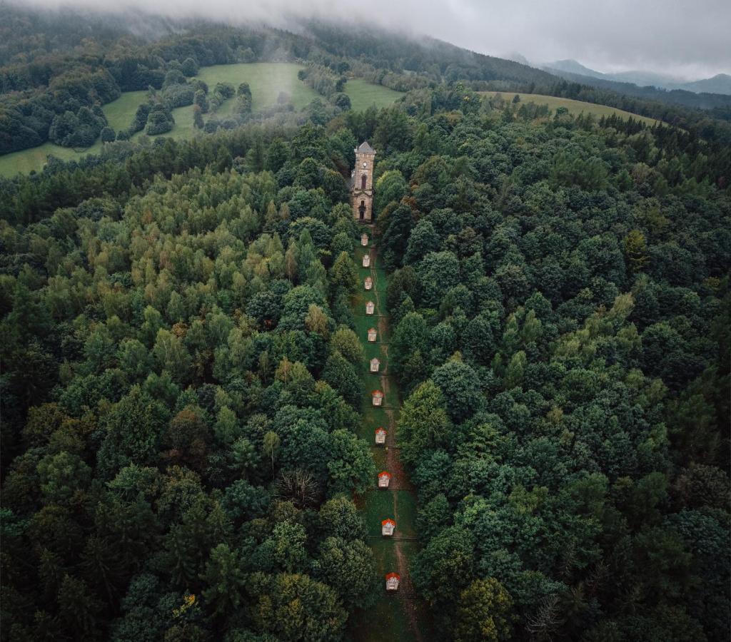 Penzion U Vyhlídky Chřibská Exterior foto