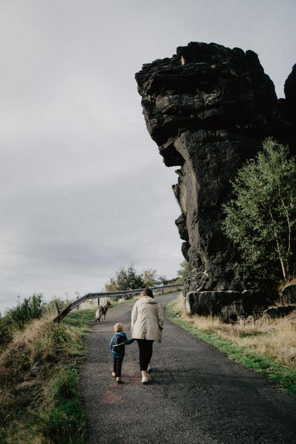 Penzion U Vyhlídky Chřibská Exterior foto