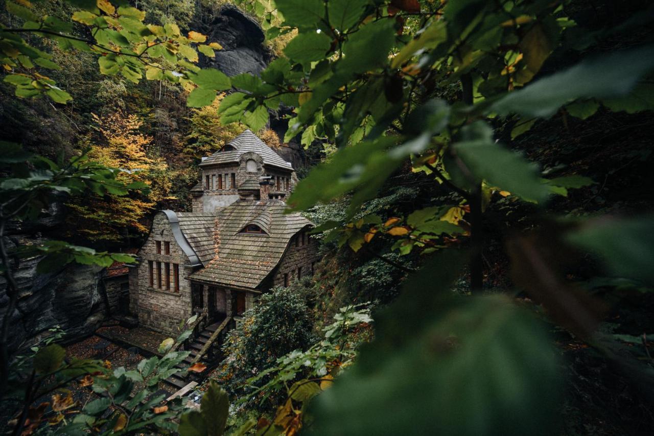 Penzion U Vyhlídky Chřibská Exterior foto