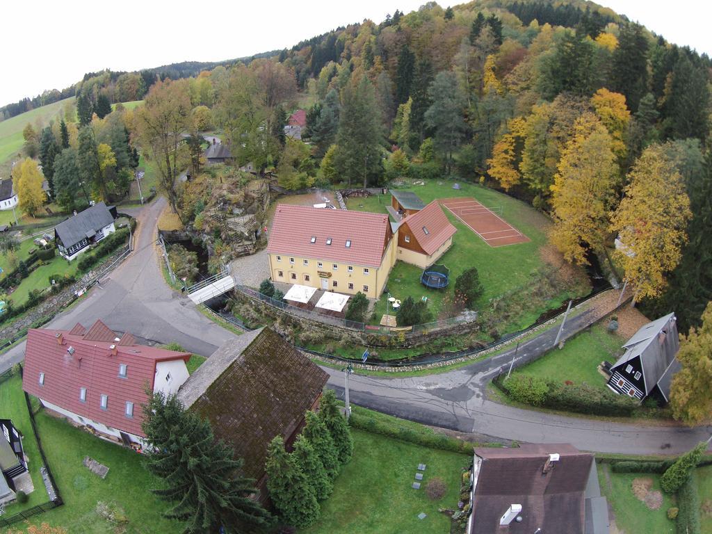 Penzion U Vyhlídky Chřibská Exterior foto