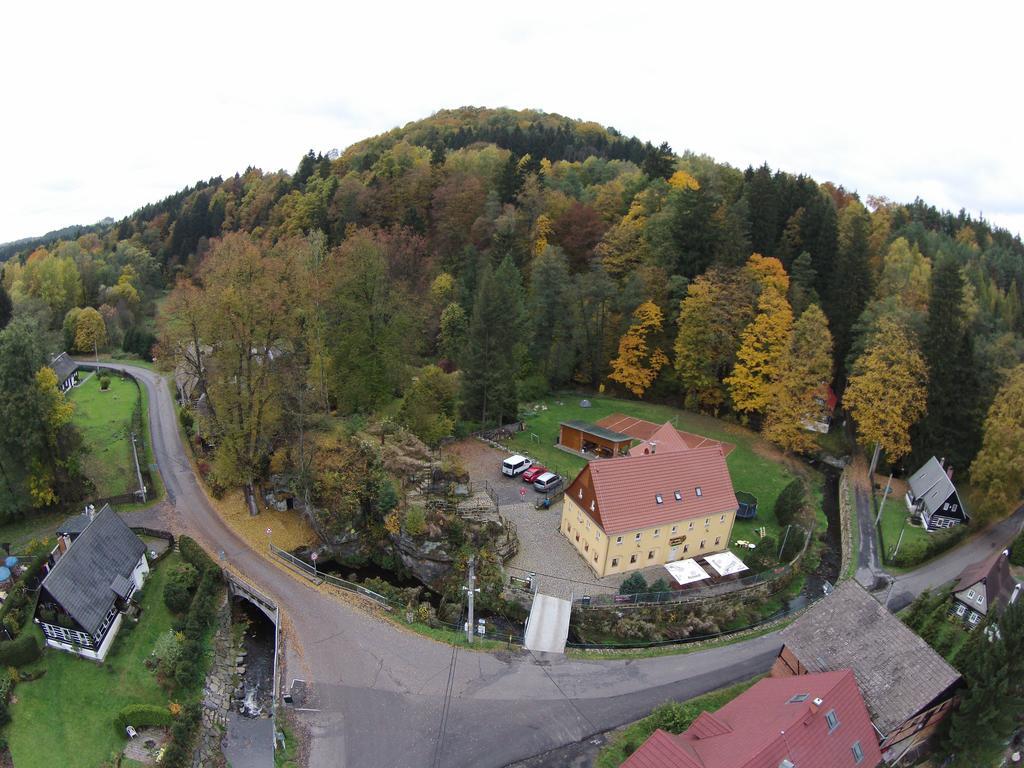 Penzion U Vyhlídky Chřibská Exterior foto