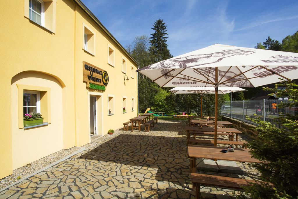 Penzion U Vyhlídky Chřibská Exterior foto