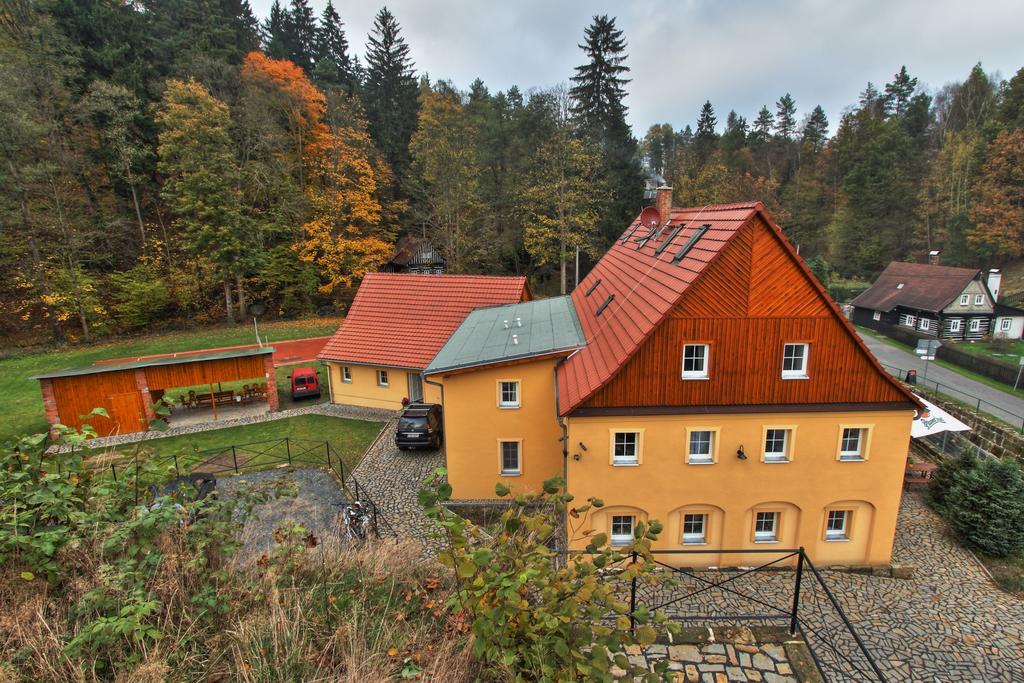 Penzion U Vyhlídky Chřibská Zimmer foto